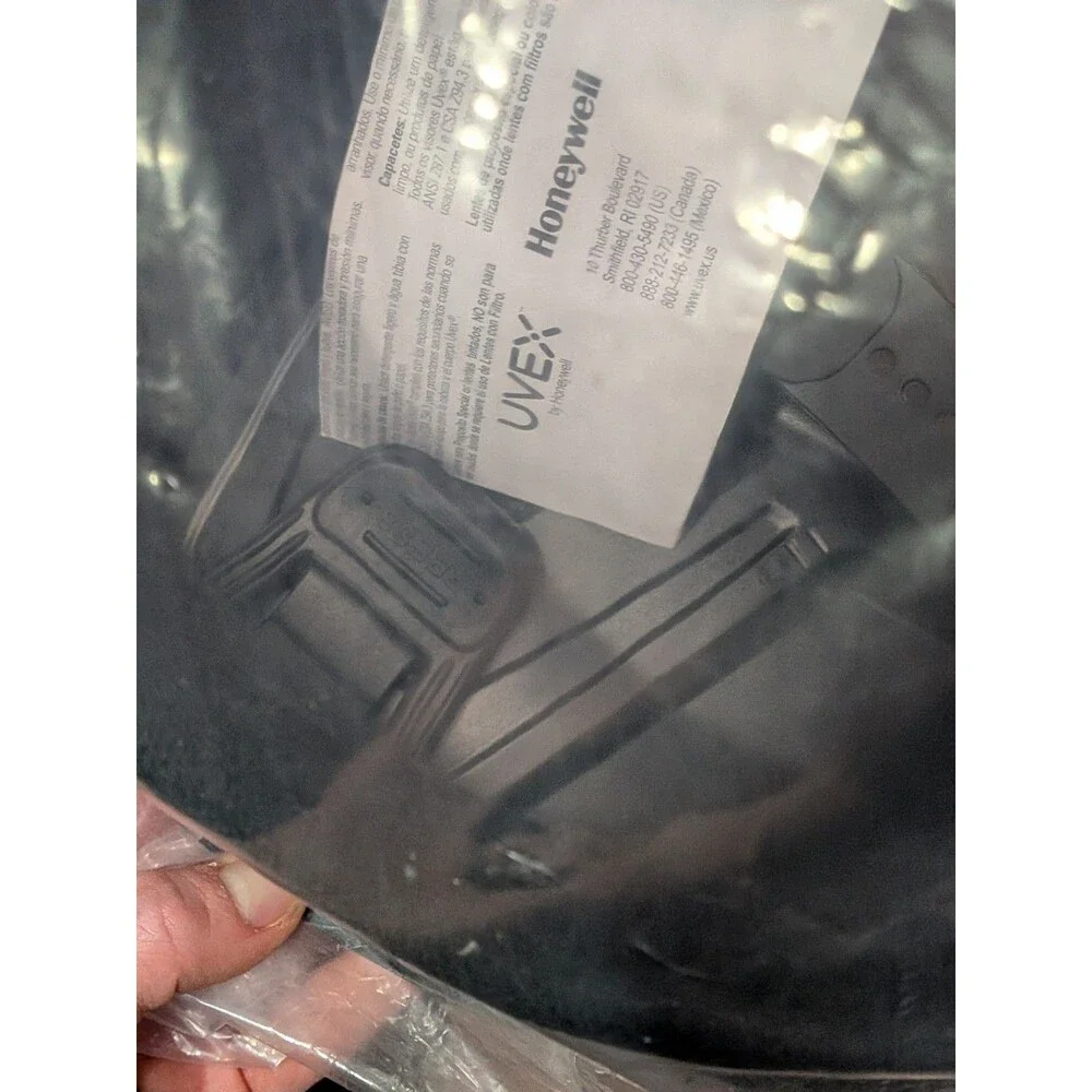 NEW Honeywell Uvex Turboshield S9500 Ratchet Headgear Face Shield System Black